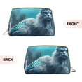 thumbnail image 3 of Xecao Cat Underwater Fantasy Print Fashion Makeup PVC Bag Large Capacity Travel Cosmetic Bag for Women Organizer Toiletry Clutch, 3 of 8