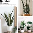thumbnail image 5 of Paquete de 12 estacas de plástico para plantas arqueadas, estacas de soporte para plantas, estacas semicirculares para plantas, soporte para plantas de jardín, 5 of 5