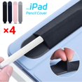 thumbnail image 2 of 4-Lot de 1 Support Universel pour Stylet Adhésif pour Apple IPad Pencil 2 1 Étui Auto-Adhésif Tablette Stylet Tactile Pochette Attachée 1pcs-Noir, 2 of 6