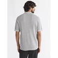 thumbnail image 2 of Free Assembly Men's Textured Sweater Polo with Short Sleeves, Sizes S-3XL, 2 of 4
