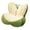 Green, variant on Lume Wear Ergonomic Seat Cushion for Tailbone Relief. A Comfort Support Pad for Home Sofa Office Chair Or Car Seat. Ideal for Daily Sitting