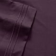 thumbnail image 2 of 1800 Series 4 Piece Deep Pocket Bedroom Bed Sheet Set Full - Purple, 2 of 2