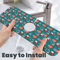 thumbnail image 6 of Sikiie Medical Elements Splash Guard for Sink Faucet-1 PC Super Absorbent Fast Drying Mat Sink Gadgets-Splash Guard for Kitchen, Sink Mat, 6 of 7