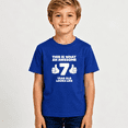 thumbnail image 2 of Boys Graphic T Shirt Funny 7 Year Old Birthday Number Design Short Sleeve Kids Tees Party Gift Style 100% Cotton Soft Child Tops 4-13Y, 2 of 5
