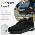 thumbnail image 6 of Nasogetch Steel Toe Shoes for Men Women Lightweight Comfortable Work Shoes Non-slip Safety Sneakers, 6 of 7