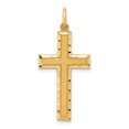 thumbnail image 1 of Charm Croix en Or Jaune 14K, 1 of 2