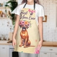 thumbnail image 3 of Best Rhodesian Ridgeback Mom Ever Happy Mother's Day Apron Ridgebacks Dog Lover Gifts for Cooking Grilling Baking Painting Gardening - 02002, 3 of 5