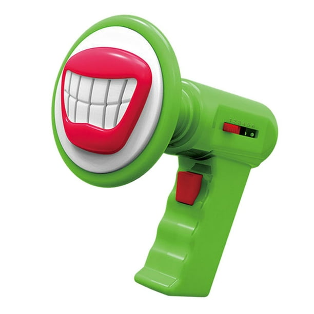 Cambiador de voz, juguete con múltiples voces, altavoz portátil, efecto de sonido, recuerdos de fiesta Verde