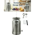 thumbnail image 3 of Réservoir de Fermentation 35L Réservoir de Stockage de Fermenter Alimentaire en Acier Inoxydable 304 avec Robinet, 3 of 18