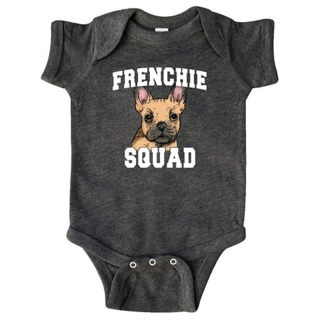 

Inktastic Dog Frenchie Squad Gift Baby Boy or Baby Girl Bodysuit