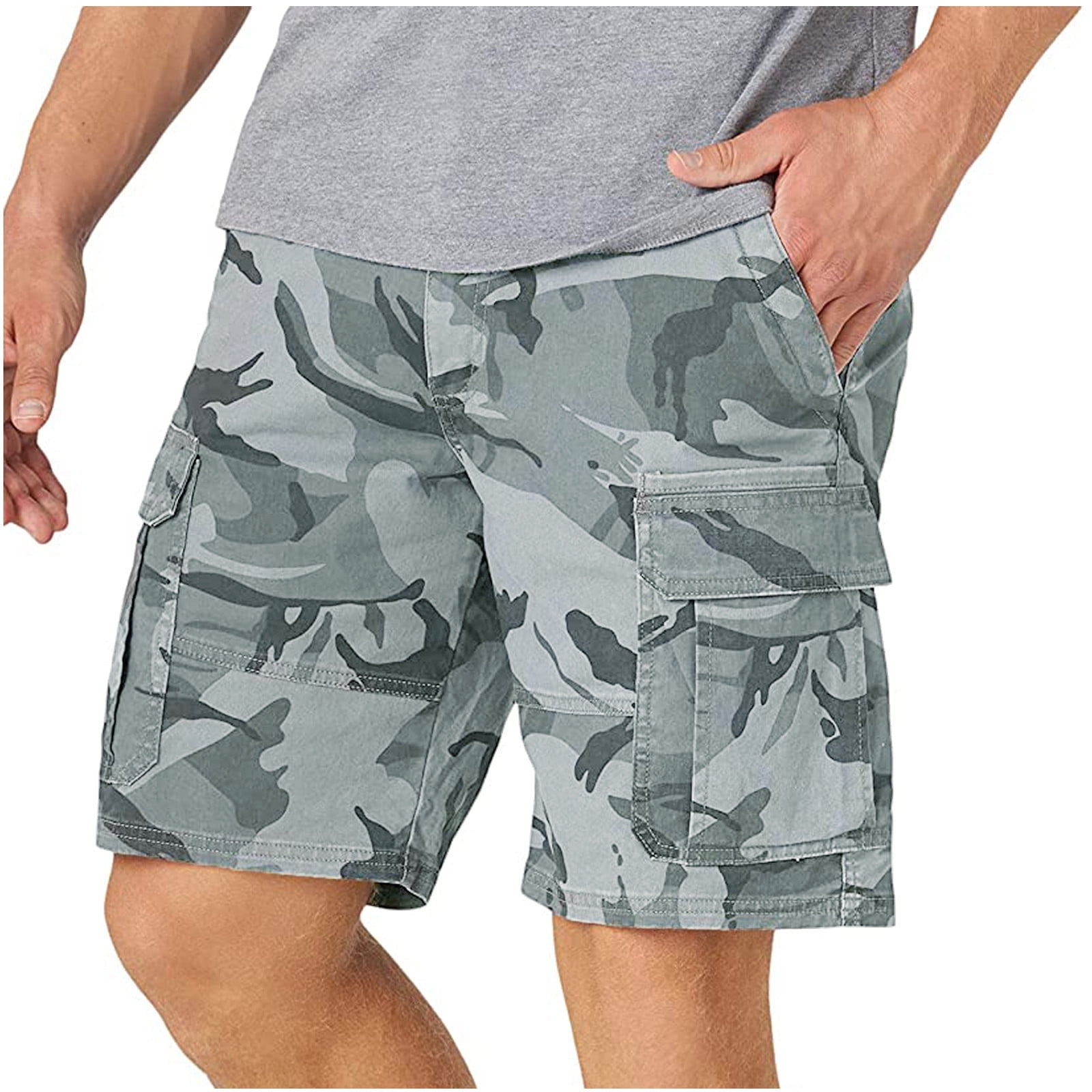 Quick Dry Hiking Shorts Men's Cargo Casual Outdoor Shorts 4Way