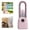 Pink, variant on Bladeless Fan Usb Desk Fan Small Quiet Table Fans with 6 Speeds, Color Changing Night Light And Mist Humidifier for Home Office Bedroom(E)