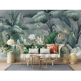 thumbnail image 4 of Muravie Bird and Flower Tropical Wallpaper, 4 of 4