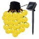thumbnail image 2 of 5m 20LED Bola de burbuja impermeable Luz de cadena de energía solar para decoración de fiesta navideña al aire libre Bola de luz blanca cálida de 1,8 cm, 2 of 8