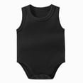 thumbnail image 2 of Baby Onesies Boy Baby Boy Girl Sleeveless Romper Jumpsuit Newborn Infant Summer Outfit, 2 of 4