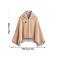 thumbnail image 4 of Heated Shawl Wraps for Women, USB Wearable Heated Blanket Shawl, 3 Heat Settings, Fast Heating, 1PC, 4 of 10