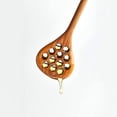 thumbnail image 4 of Dsseng 6Pcs Korean Style Handle Wooden Slotted Spoons for Jam Olive, 4 of 5