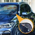 thumbnail image 3 of Milky Way Car Windshield Sun Shade Reflector Sunshade Foldable for Front Keeps Vehicle Cool, 3 of 8