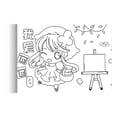 thumbnail image 3 of Papel para colorear de pared Zulema Rollo de papel para colorear, 3 of 8