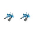 thumbnail image 1 of maskred Authentic Simulation Aircraft Fighter J-20 Model Camouflage Children Toys Thrilling Battle Imaginations Type 11 2Set, 1 of 1