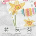 thumbnail image 4 of Coolnut Easter Cotton Hand Towels, Set of 2 Absorbent Bath Towel Decorative Fingertip Towels for Bathroom Gym Spa Hotel Beach Swimming Pool,16"x 28", 4 of 6