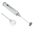 thumbnail image 4 of Samfox Milk Frother, Adjustable Handheld Foam Maker Rechargeable Electric Milk Frother with 2 Whisks(White), 4 of 8