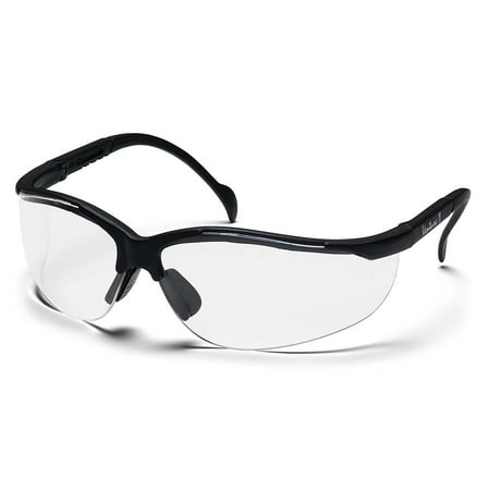 Black Frame/Clear Anti-Fog Lens
