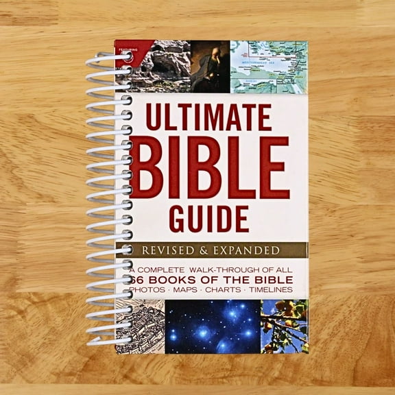 Ultimate Guide Ultimate Bible Guide: A Complete Walk-Through of All 66 Books of the Bible / Photos Maps Charts Timelines, (Spiral Bound)