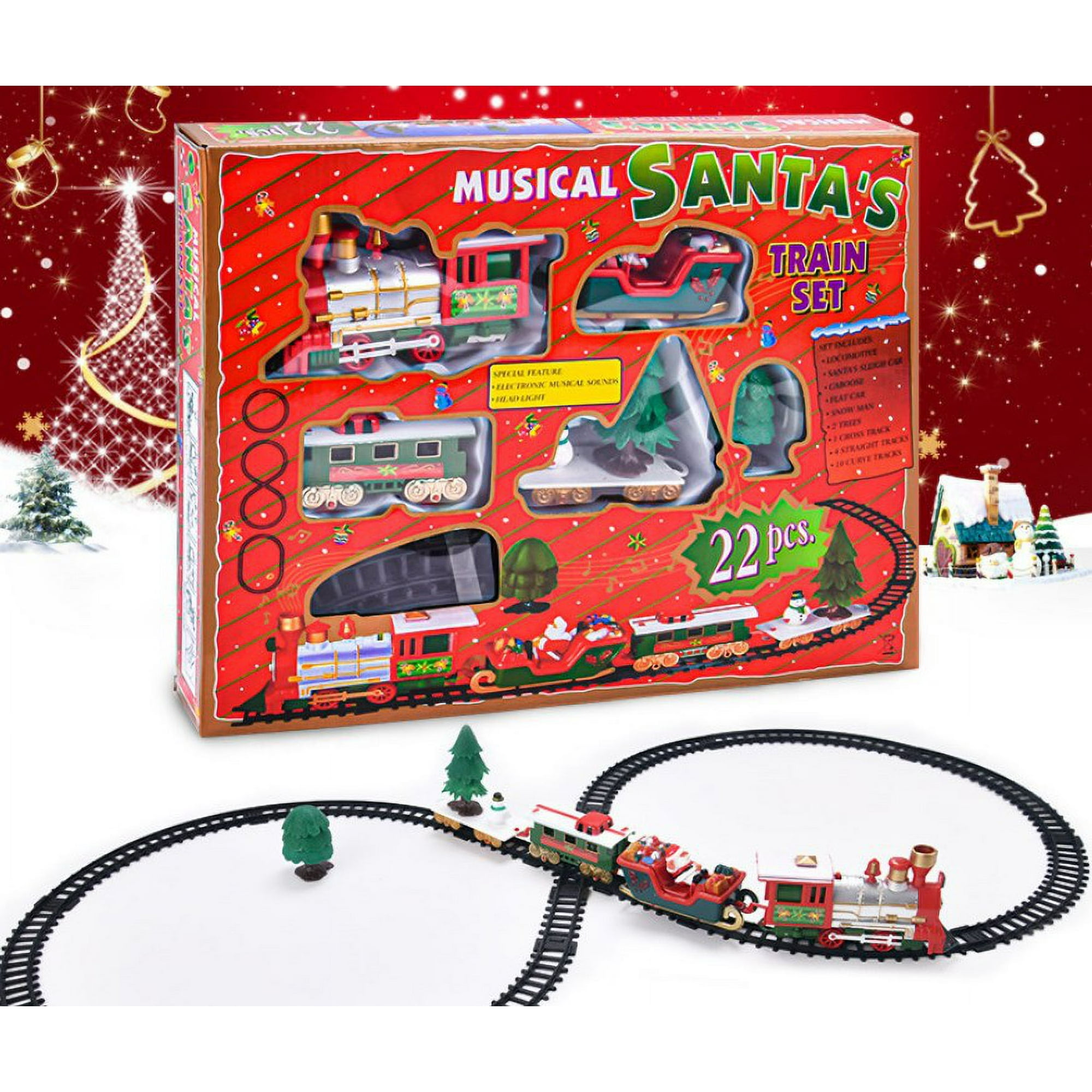 Cheap musical santa train set Online Sale