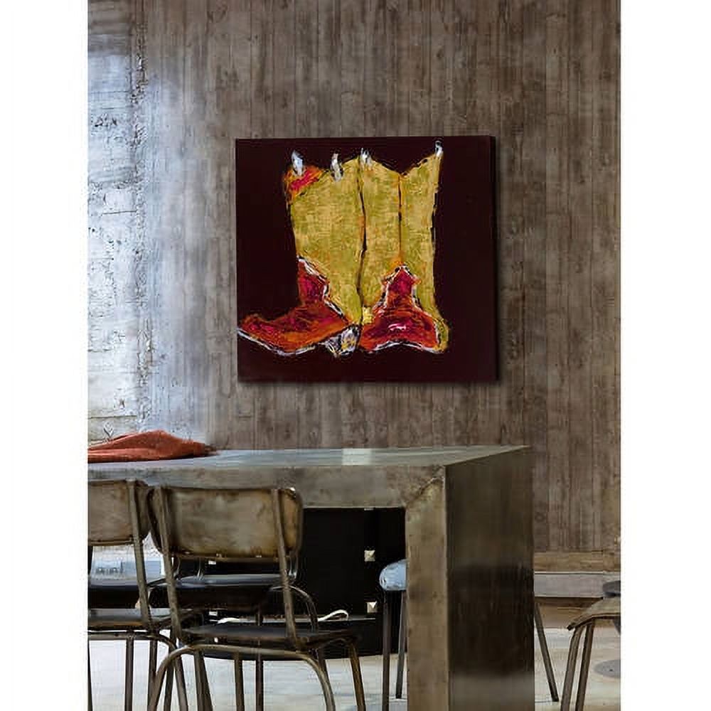Marmont Hill "Kickin It I" Painting Print on Wrapped Canvas