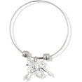thumbnail image 1 of EPJ Poodle Dog Fancy Charm Bangle (alloy, ConsumerAudience), 1 of 3