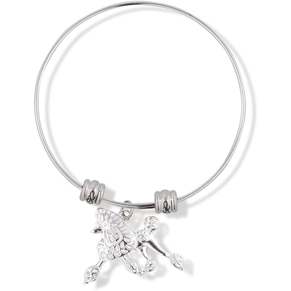 EPJ Poodle Dog Fancy Charm Bangle (alloy, ConsumerAudience)
