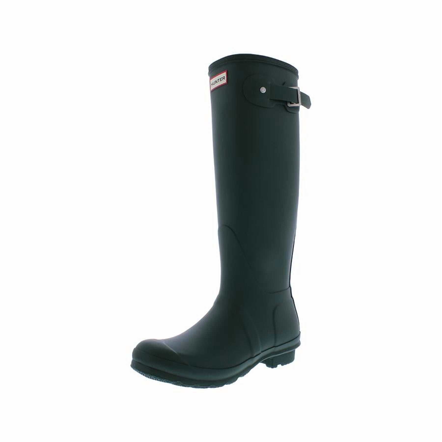 Hunter Original Tall Rain Boot Womens Shoes Size 7, Color: Hunter Green