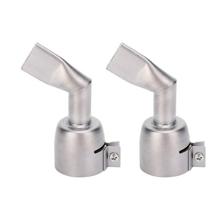 

2Pcs Welding Nozzle Flat 120 Degree Hot Air Welding Nozzle for Plastic Plates Welding Nozzle Weld Torch Accessories