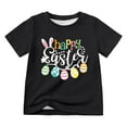 thumbnail image 2 of JIAYUE Easter Tops For Kids Boys Girls Cartoon Print Short Sleeve Crew Neck Pull-On Classic Fit T Shirts For Child Casual Dailywear, 2 of 5