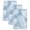 Blue, White, Cyan, variant on Teal Blue Palm Leaf Kitchen Towels Set of 2, Summer Coastal Botanical Tropical Absorbent Dish Towels for Kitchen, Microfiber Hand Towel, Quick Drying Tea Towel for Cleaning Decorative Dishcloths