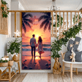 thumbnail image 4 of Romantic Sunset Beach Scene Backdrop Banner Perfect for Wedding Photography Events Celebrations Parties Pictures Backdrop Display Stand Decor, 4 of 4