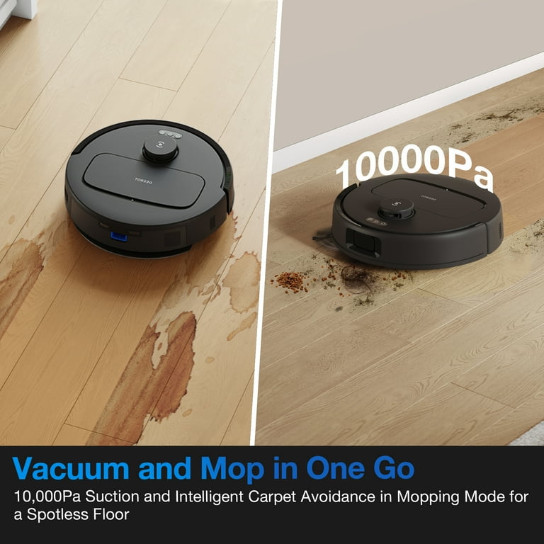 ECOVACS DEEBOT N20e Plus Robot Vacuum Cleaner and Mop, Bagless