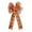 Pumpkin, variant on HILABEE Fall Wreath Bow, Thanksgiving Wreath Bow, Rustic, Decorative,Autumn Decorative Bow Party Favor for Halloween Home Decorations Striped