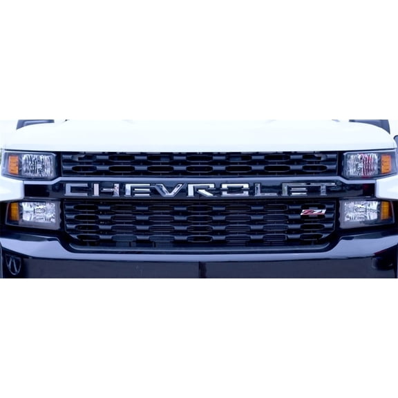 Chevrolet Lettering Emblems Fits select: 2019-2021 CHEVROLET SILVERADO, 2022 CHEVROLET SILVERADO LTD