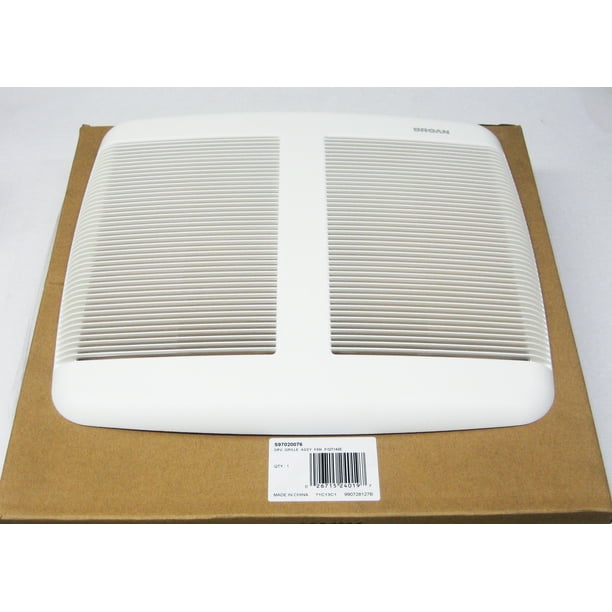 Broan Nutone S97020076 Vent Fan Grill Cover Assembly