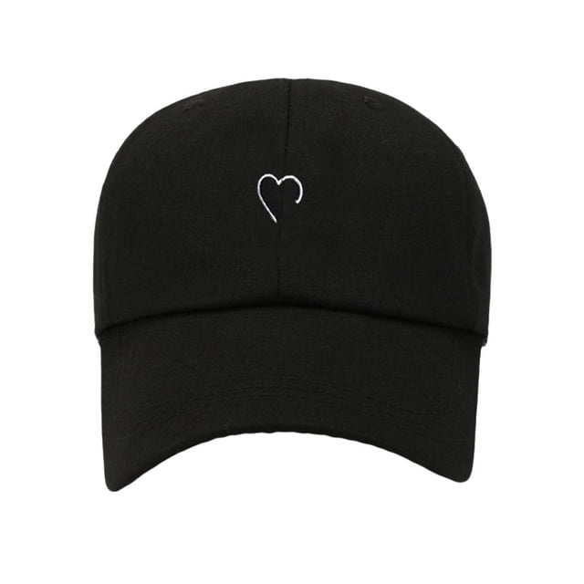 Heart Shape Baseball Cap Unisex Fashion Cap Outdoor Hot D0