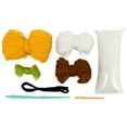 thumbnail image 3 of Needle Creations Crochet Kit Bee with Flowers, Yellow 1 Piece, 3 of 3