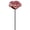 Red, variant on Bee Drinking Station Ceramic Flower Yard Stake, 1.8x9 Inch Butterfly Puddler Oasis, Decorative Pollinator Watering Bowl for Lawn Terrace Pots, Red, YDYB, Makeup Organizers