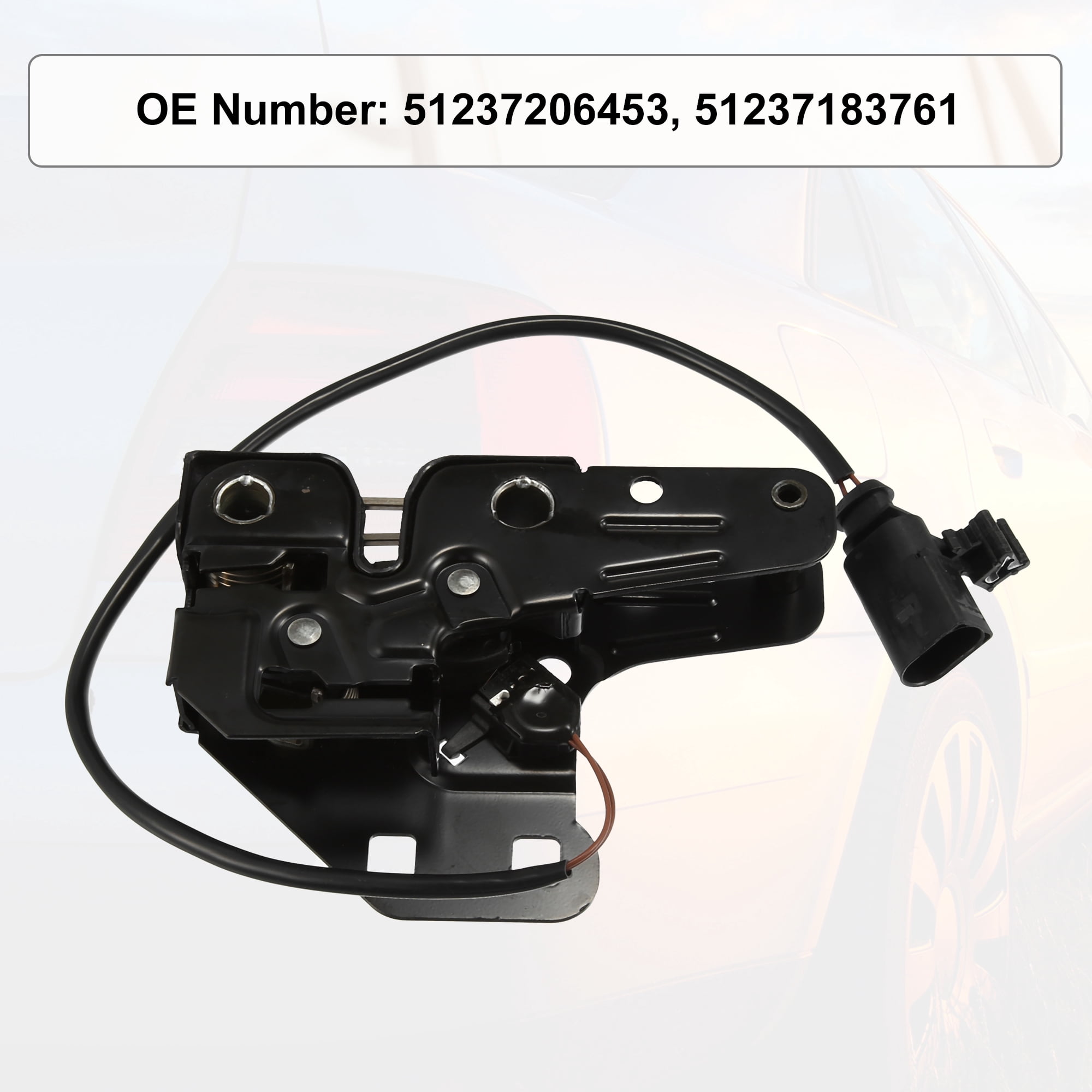 Unique Bargains Front Lower Hood Lock Lid Latch Replacement Fit for Audi A4 Quattro