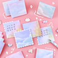 thumbnail image 4 of 50sheets Colorful Starry Sky Sticker Paper Notes Posted It Sticky Note Pads Notepads Posits Stationery Office Message Stickers, 4 of 6