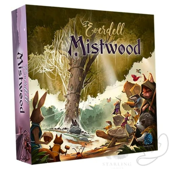 Expansión Everdell Mistwood en modo cooperativo para 1 a 4 jugadores de Starling Games