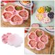 thumbnail image 2 of Molde práctico para hacer hamburguesas, apto para uso alimentario, con forma de corazón, ideal para la cocina., 2 of 8