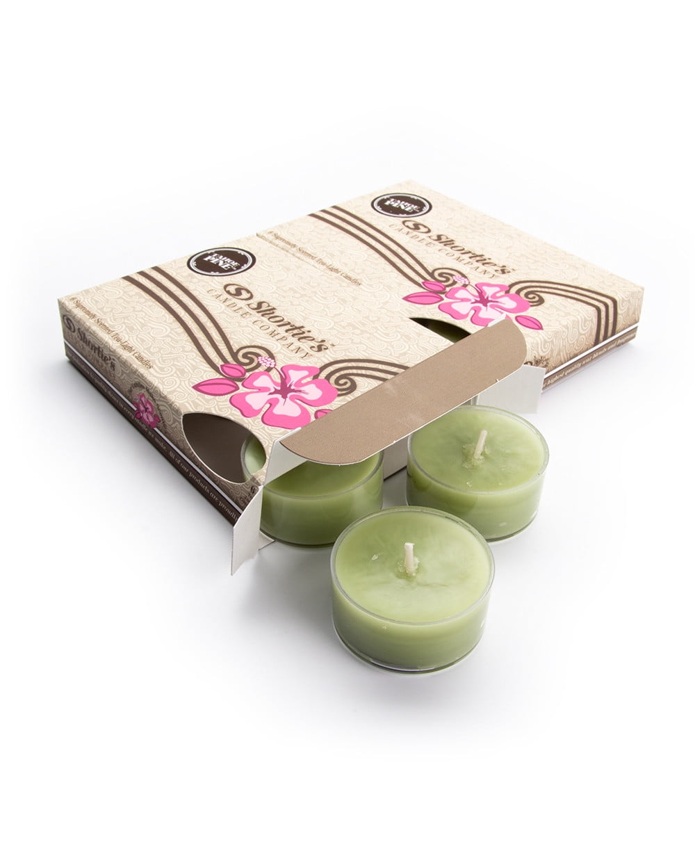 Tahoe Pine Tealight Candles Multi Pack (12 Green Highly Scented Tea ...