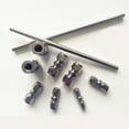 thumbnail image 3 of Kairuite Stainless Steel Compression Tube Fitting Straight Connect Double-Ferrule Adapter, 3 of 8